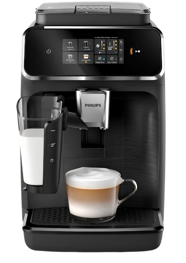 Philips Serie 2300 LatteGo — superautomática con espumador automático, 40% más silenciosa